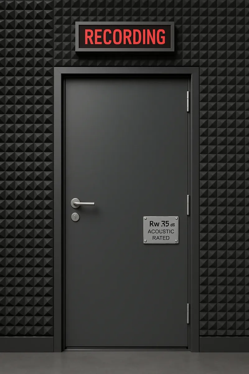 acoustic rated steel doors - professional steel doors available in crawley from UK manufacturers